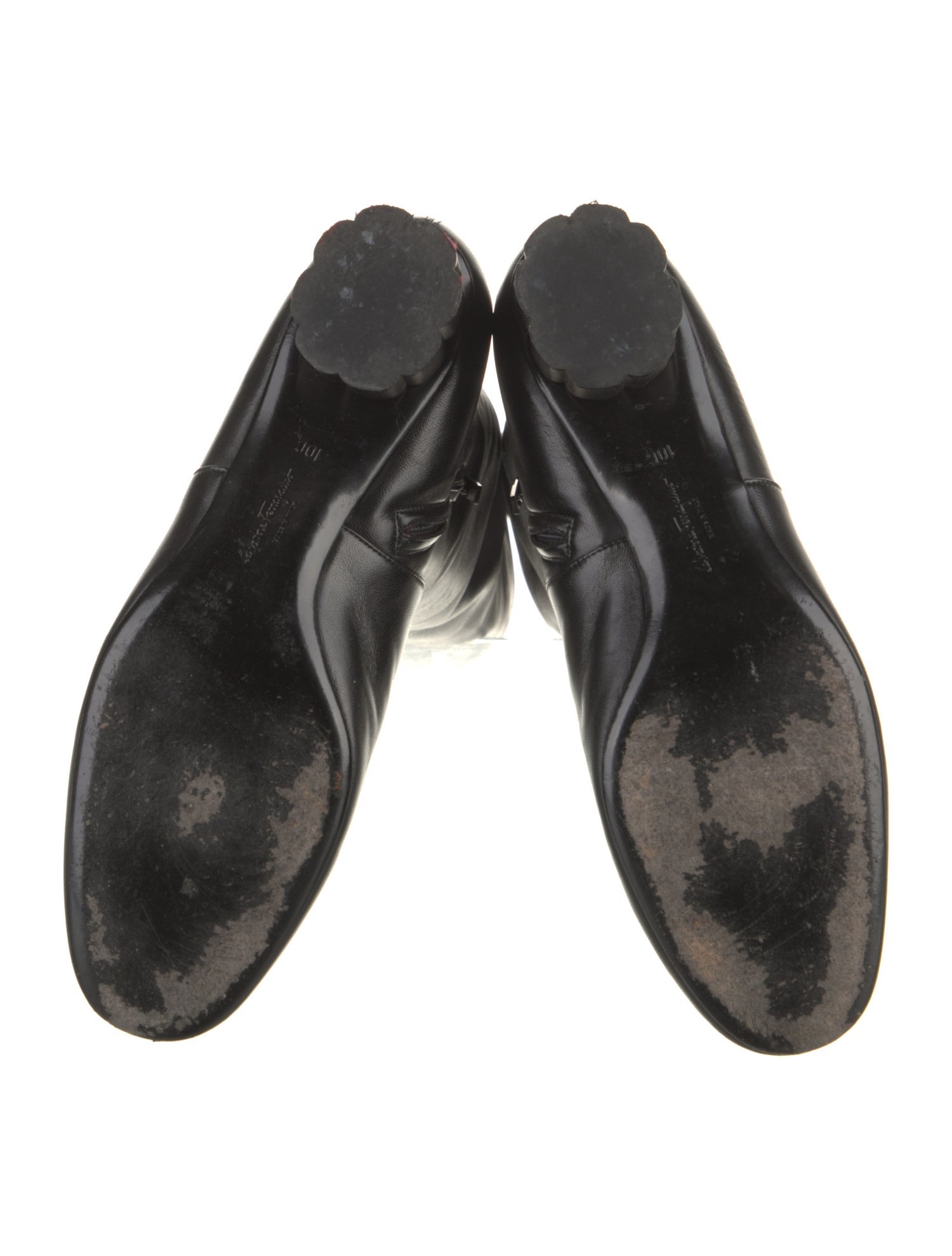 Ferragamo Leather Boots